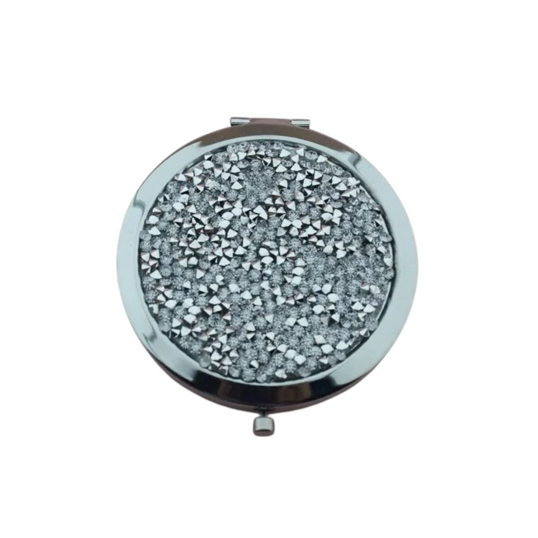 Crystal Double - Sided Portable Mini Mirror - PhishStones Products