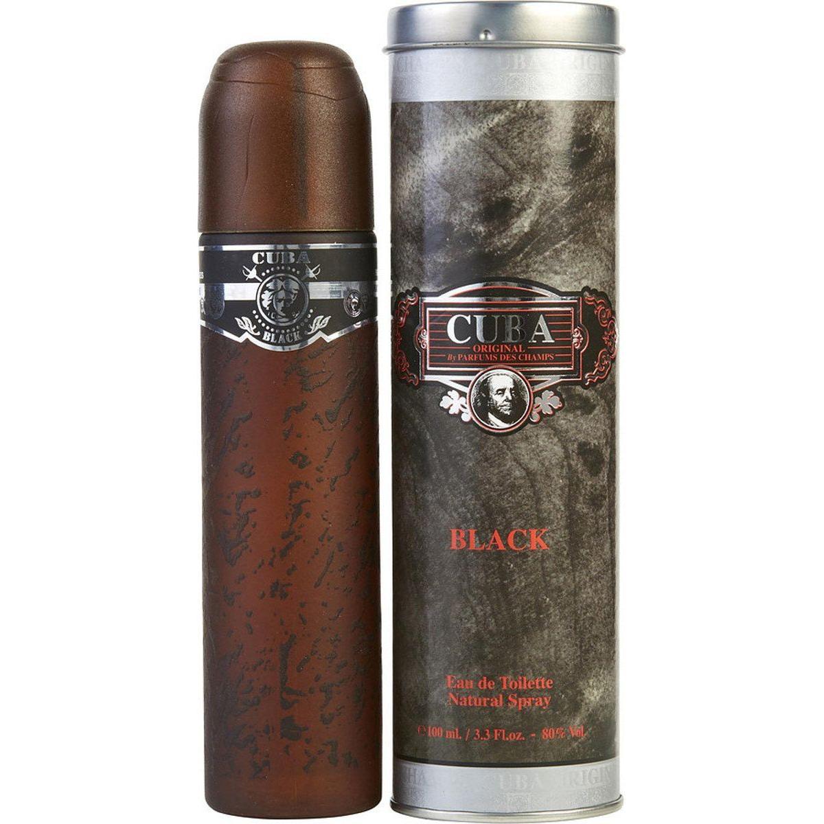 Cuba Black By Cuba cologne for men EDT 3.3 / 3.4 oz New in Box