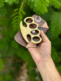 Custom engraved brass knuckle - PhishStones Products