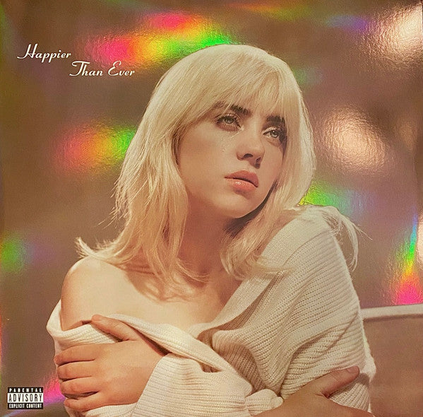 Billie Eilish - Happier Than Ever (X) (2LP) & Happier Than Ever (2LP/Recycled Vinyl/Rainbow Foil Jacket) (Rsd) & Billie Eilish - Dont Smile At Me (Black LP Vinyl) & When We All Fall Asleep, Where Do We Go? (Pale Yellow LP Vinyl)
