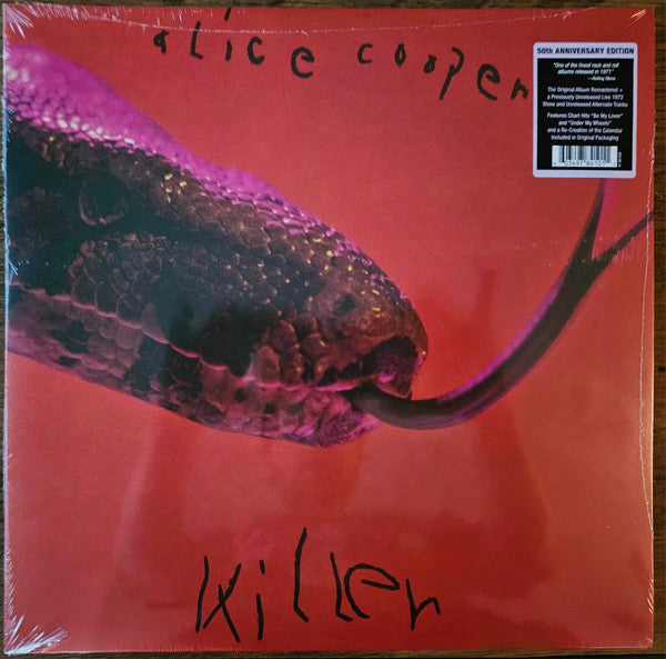 Alice Cooper - Live From The Astroturf (Glow-In-The-Dark LP Vinyl/DVD) & Killer (Expanded & Remastered/3LP)
