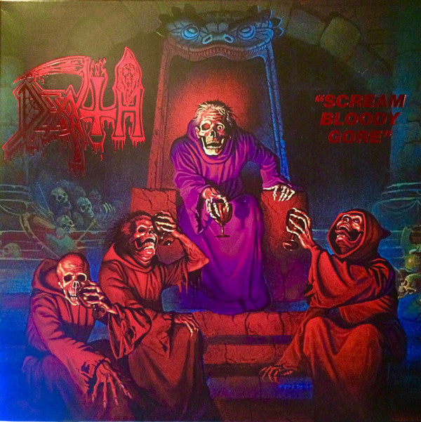 Spiritual Healing - Reissue (Red, Cyan Blue & Black Tri Color Merge With Splatter LP Vinyl) & Sound Of Perseverance (Black, Red & Gold Tri Color Merge Withsplatter Vinyl/2LP) & Individual Thought Patterns - Reissue & Scream Bloody Gore (Reissue)