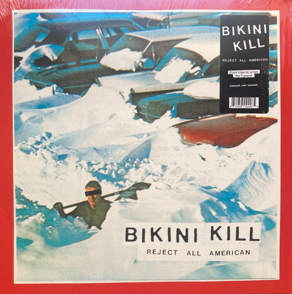 Bikini Kill - Singles (Dl Code) & Reject All American (Dl Code) & Pussy Whipped (Dl Code) - LP Vinyl Bundle