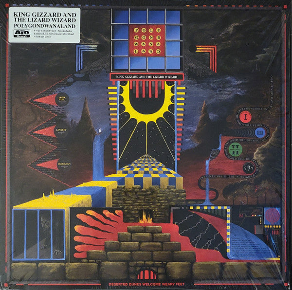 Live In Paris '19 (Fuzz Club Official Bootleg) & Polygondwanaland & Infest The Rats' Nest (Red/Black LP Vinyl) & Nonagon Infinity (Yellow/Red/Black LP Vinyl) & Teenage Gizzard (Magenta & Yellow Splatter LP Vinyl)