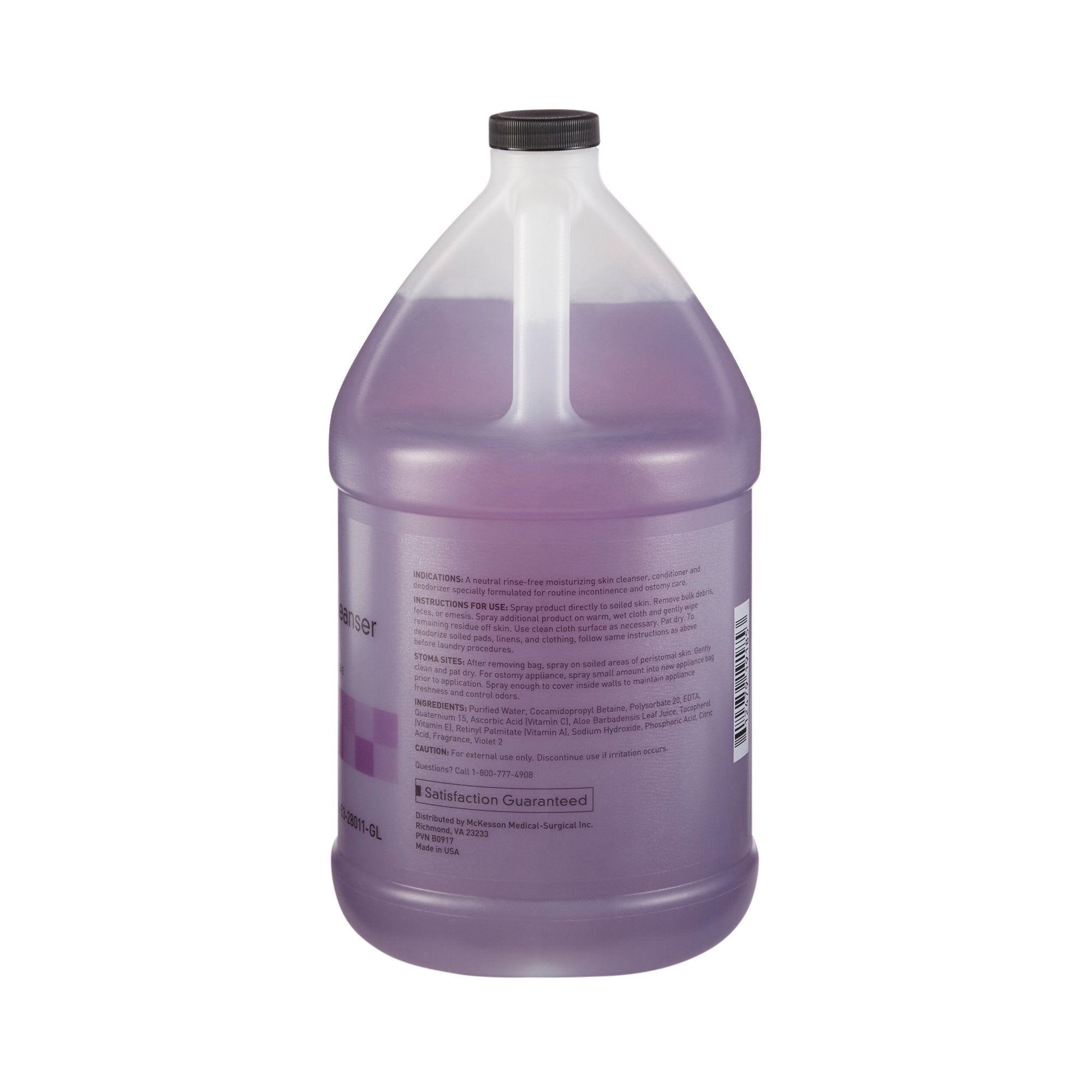 McKesson Rinse-Free Perineal Wash, Fresh Scent, 1 gal. 53-28011-GL