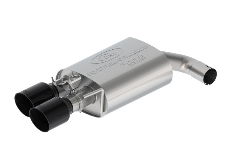 Ford Racing 2024 Mustang 2.3L Extreme Active Axle-Back - Black Tip M-5230-M2EB