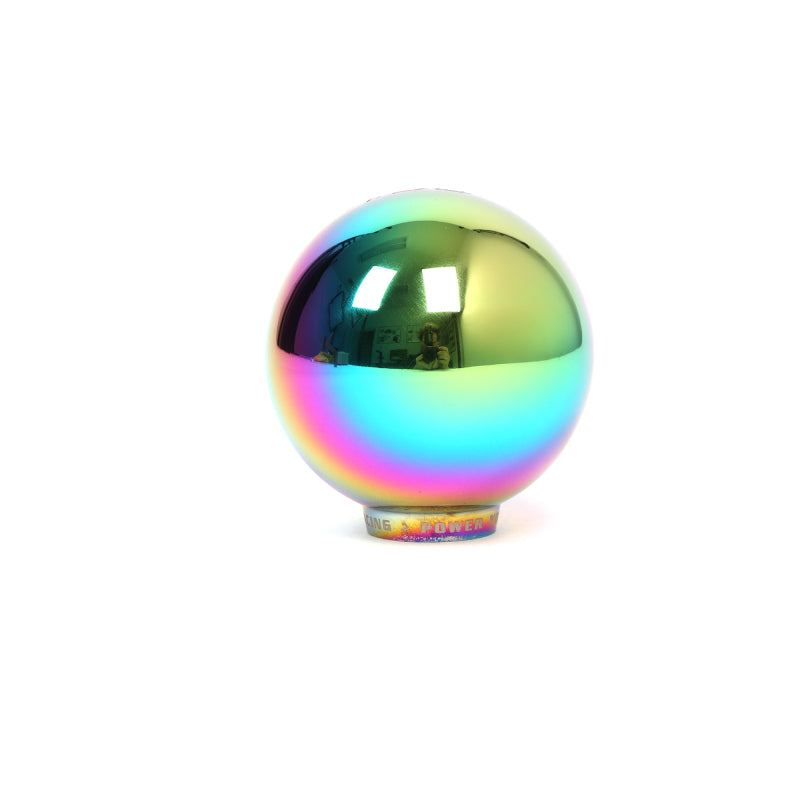 BLOX Racing V2 - 490 Limited Series Spherical Shift Knob 10X1.5 - Neo Chrome BXAC-00240-NEO-V2