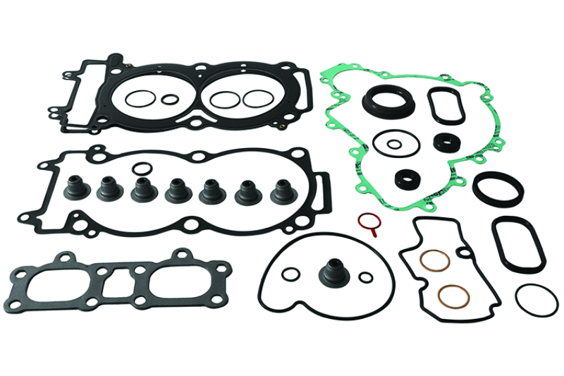 QuadBoss, QuadBoss 2016 Polaris ACE 900 SP Complete Gasket Set with Oil Seals – Engine and Transmission Rebuild Kit