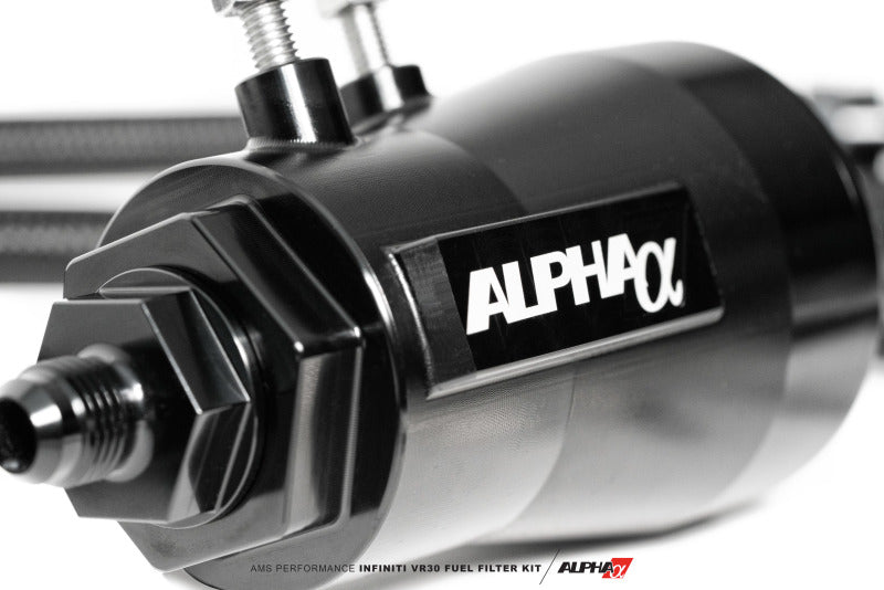 AMS Performance Infiniti Q50/Q60 Red Alpha Flex Fuel Filter Kit (For Use w/ AMS Flex Fuel Kit) ALP.28.07.0008-1