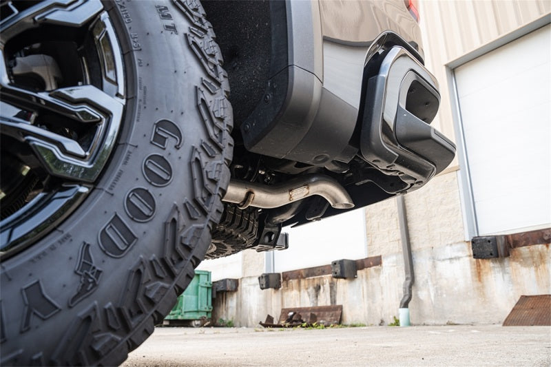 CORSA Performance Corsa 22-23 Chevrolet Silverado 1500 Cat-Back Dual Rear Exit with Turn Down Tail Pipes 21239