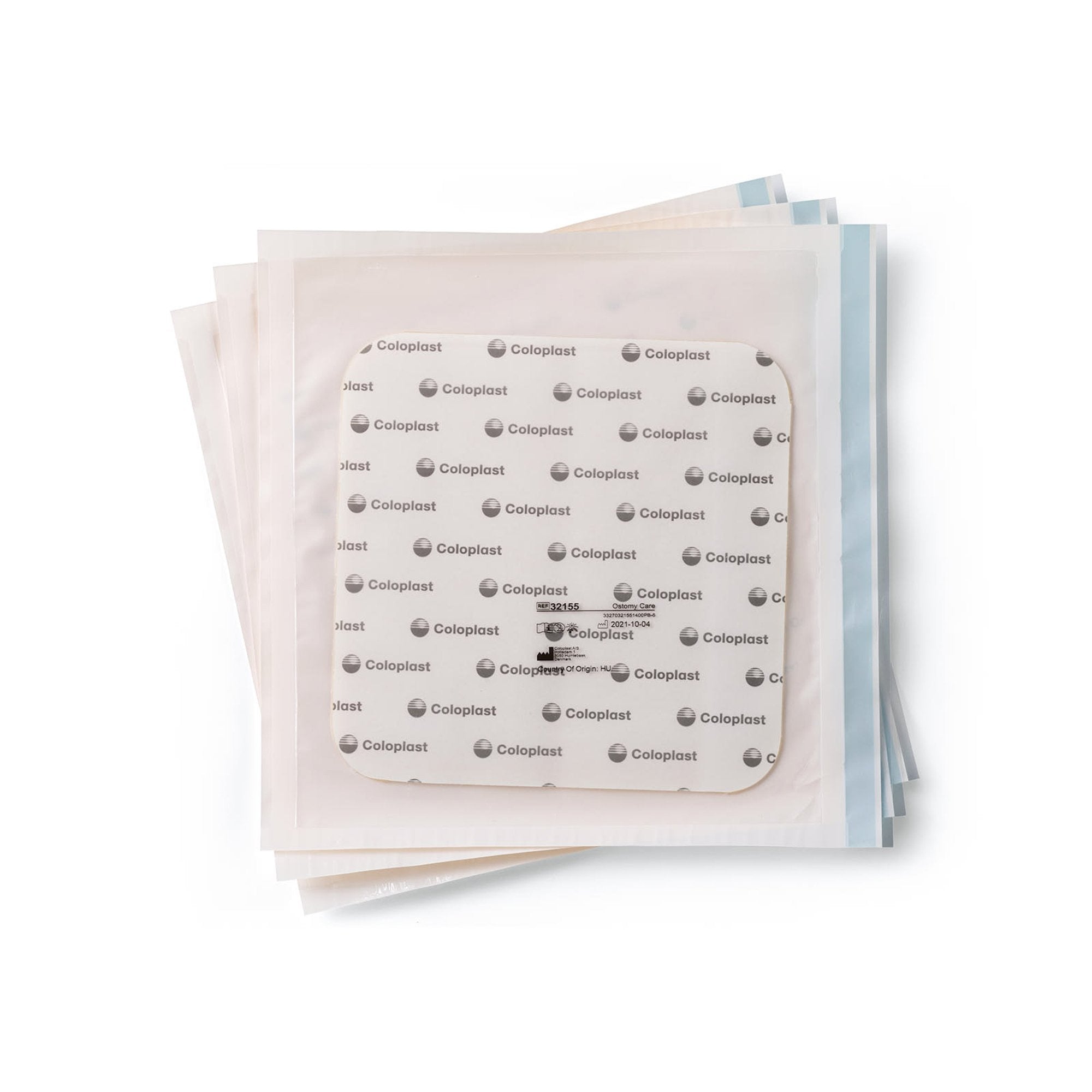 Brava® Stoma Skin Protective Sheet Ostomy Barrier with Moist Adhesion, 6 x 6 in. 32155