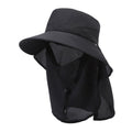 Hat Men's Sun-shade Fisherman Hat Big Brim Sun-proof Fishing Hat