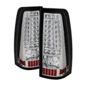 SPYDER Xtune Chevy Silverado 1500/2500/3500 99-02 Version 2 LED Tail Lights Chrome ALT-ON-CS99-G2-LED-C 5081230
