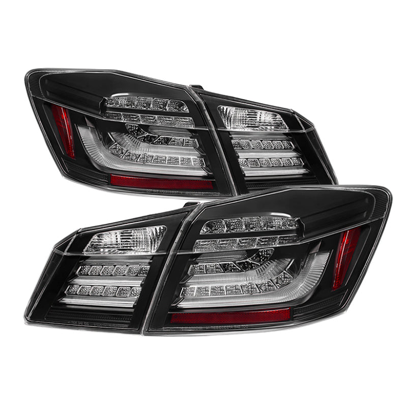 SPYDER Honda Accord 2013-2016 4DR LED Tail Lights Black ALT-YD-HA13-LED-BK 5081643
