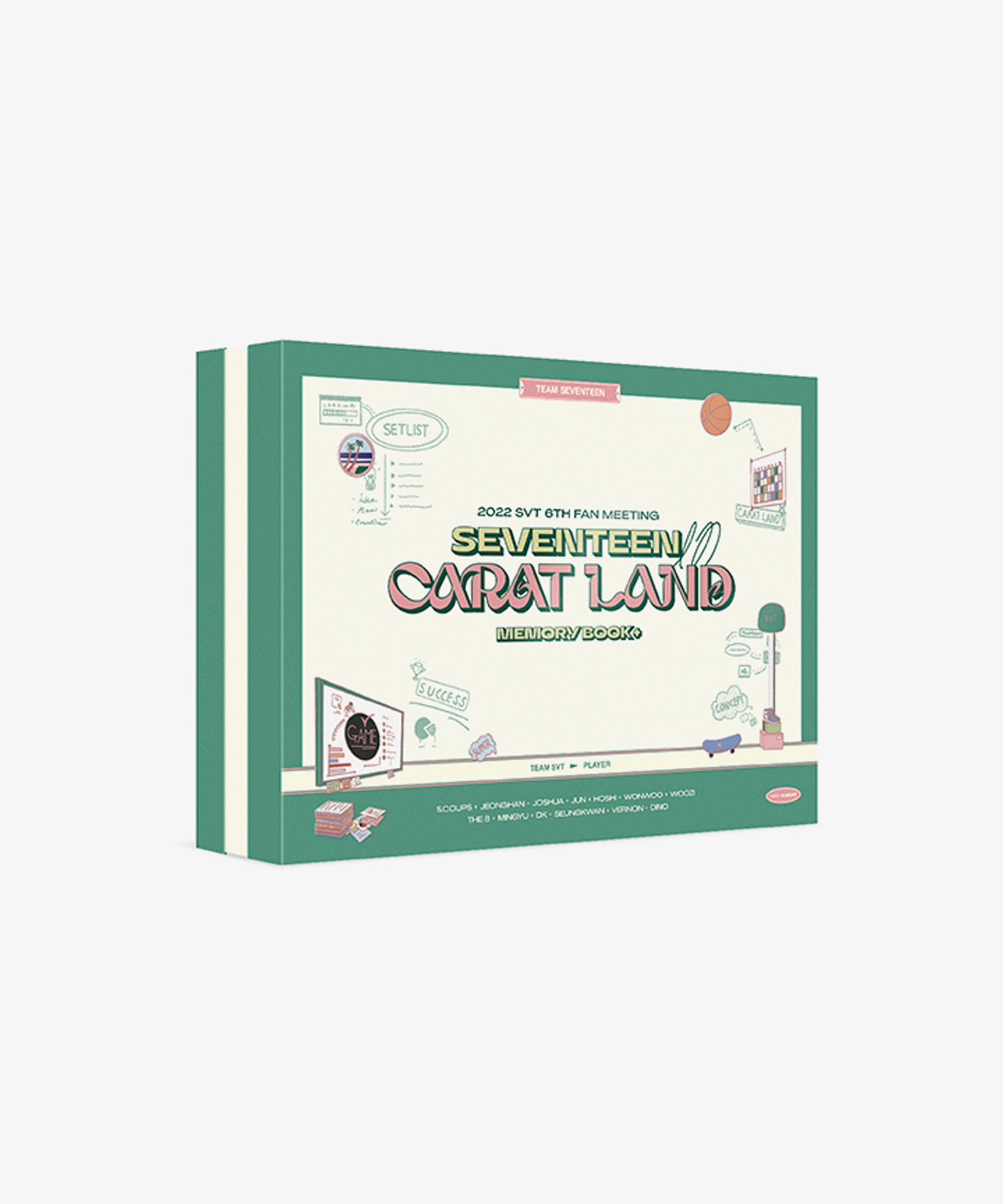 Seventeen - 2022 Seventeen In Caratland Memory Book + DVD Digital Code
