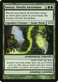 Sasaya, Orochi Ascendant // Sasaya's Essence (SOK-145) - Saviors of Kamigawa