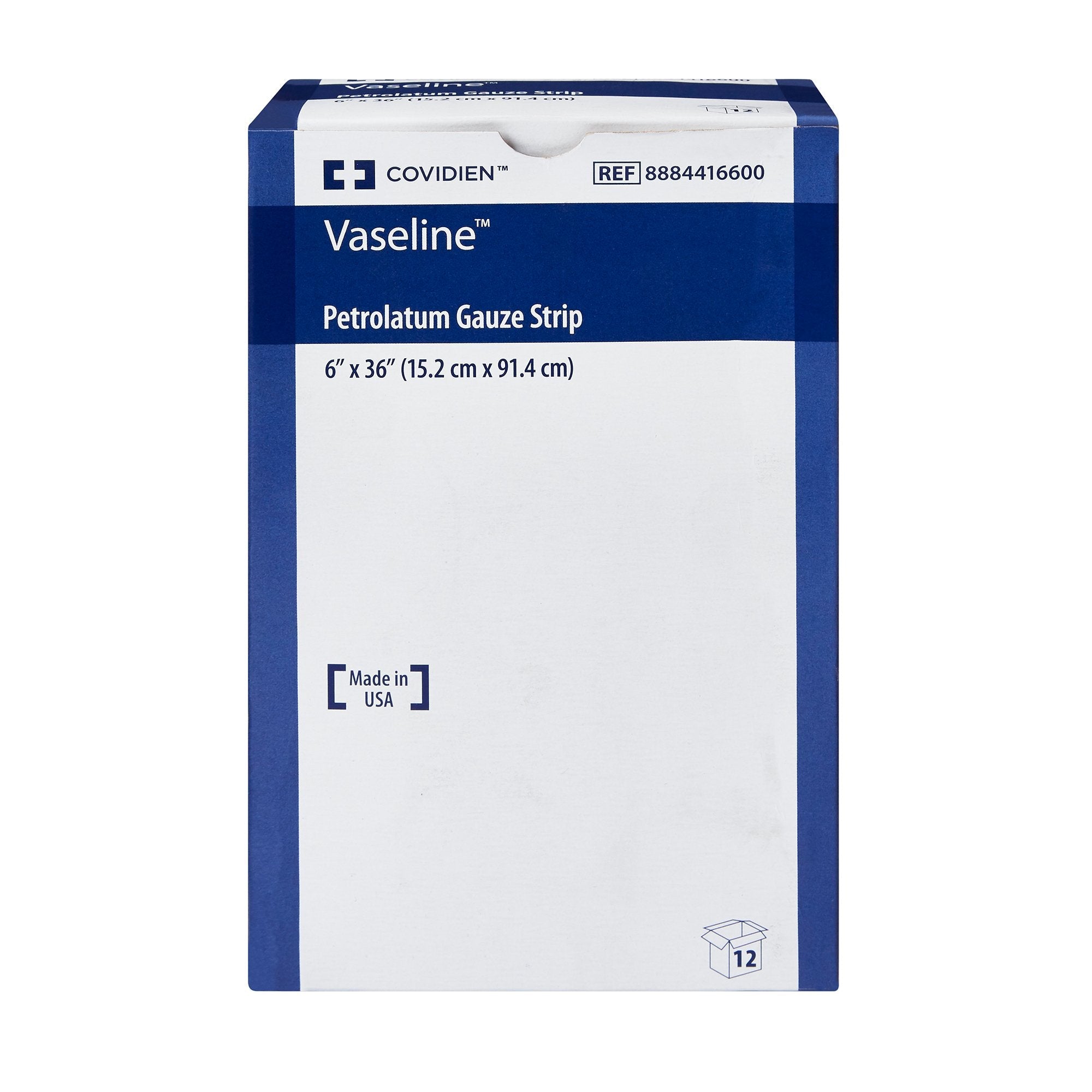 Vaseline® Petrolatum Impregnated Dressing, 6 x 36 Inch 8884416600
