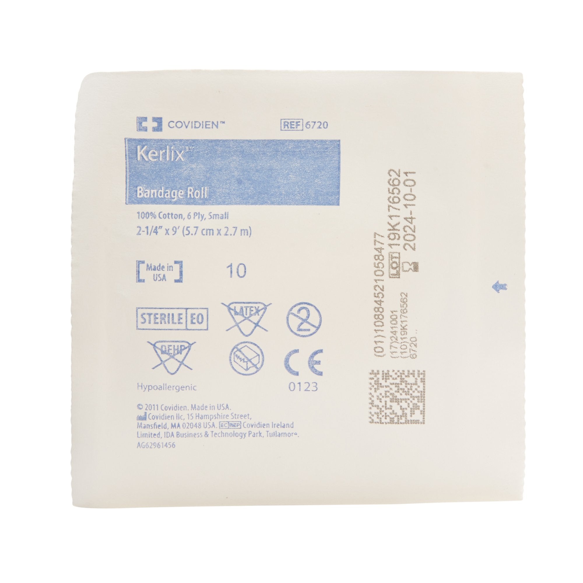 Kerlix™ Sterile Fluff Bandage Roll, 2-1/4 Inch x 3 Yard, 6-Ply 6720-