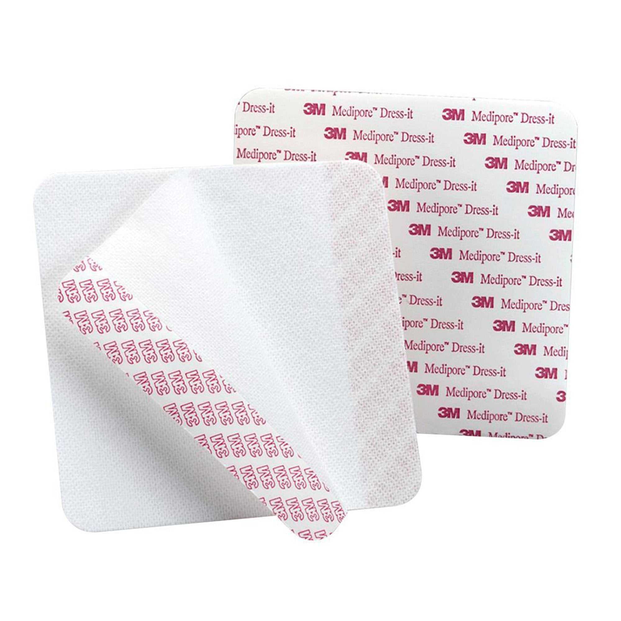 3M™ Medipore™ Cloth Dressing Retention Tape, 3-7/8 x 4-5/8 Inch, White 2954