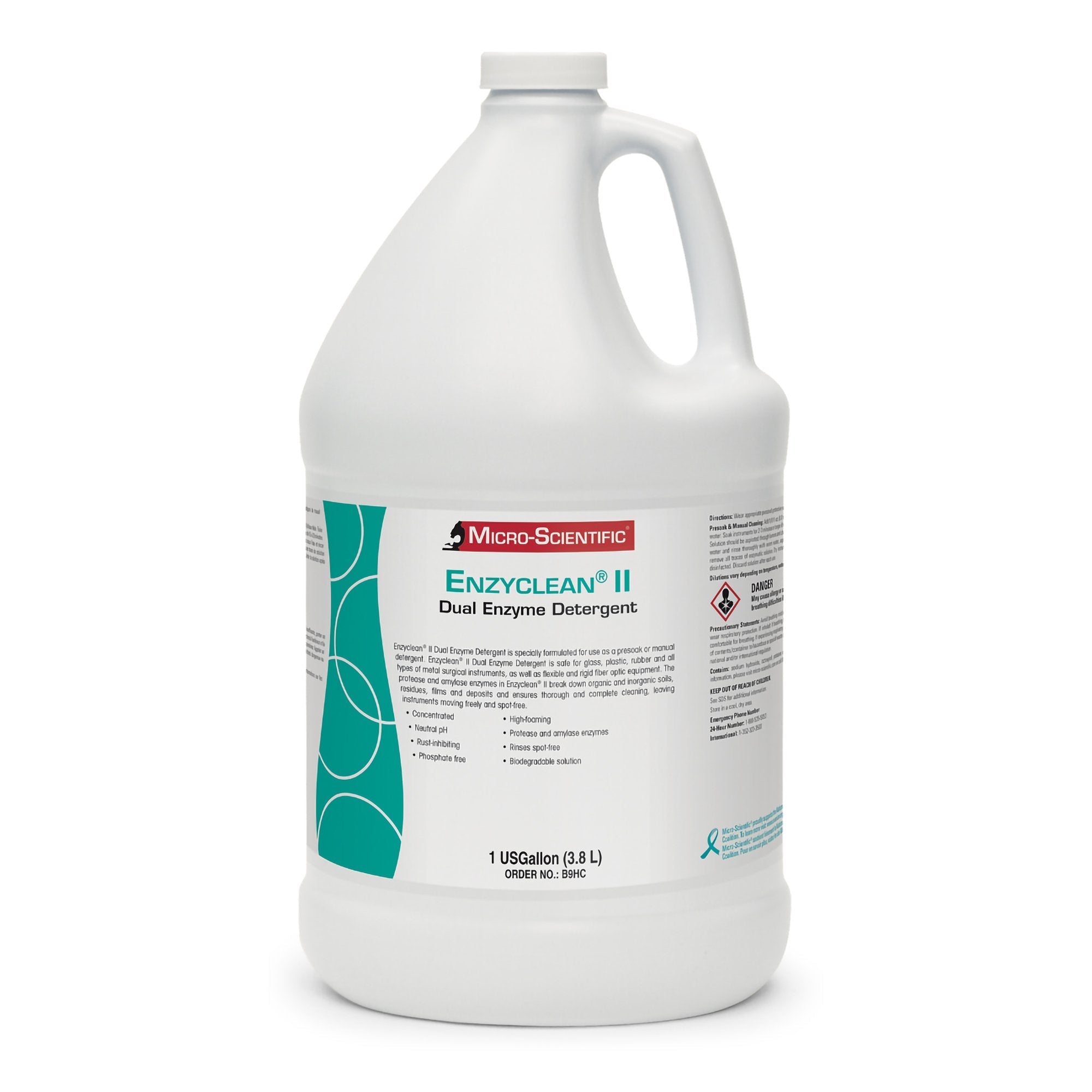 Enzyclean® II Dual Enzymatic Instrument Detergent / Presoak B9