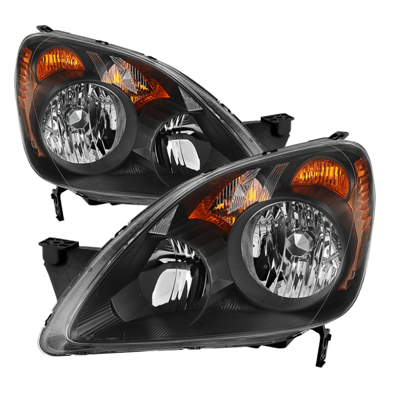 SPYDER xTune Honda CRV (UK Built Models Only) 2005-2006 OEM Style Headlights - Black HD-JH-HCRV05-UK-BK 9035319