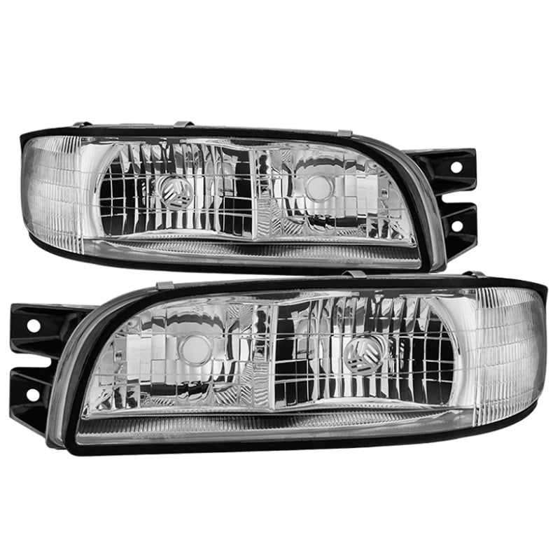 SPYDER xTune Buick LeSabre 1997-1999 OEM Style Headlights - Chrome HD-JH-BLE97-AM-C 9035074