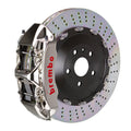 Brembo 06-13 S350 Front GTR BBK 6 Piston Billet 405x34 2pc Rotor Drilled-Nickel 1N1.9503AR