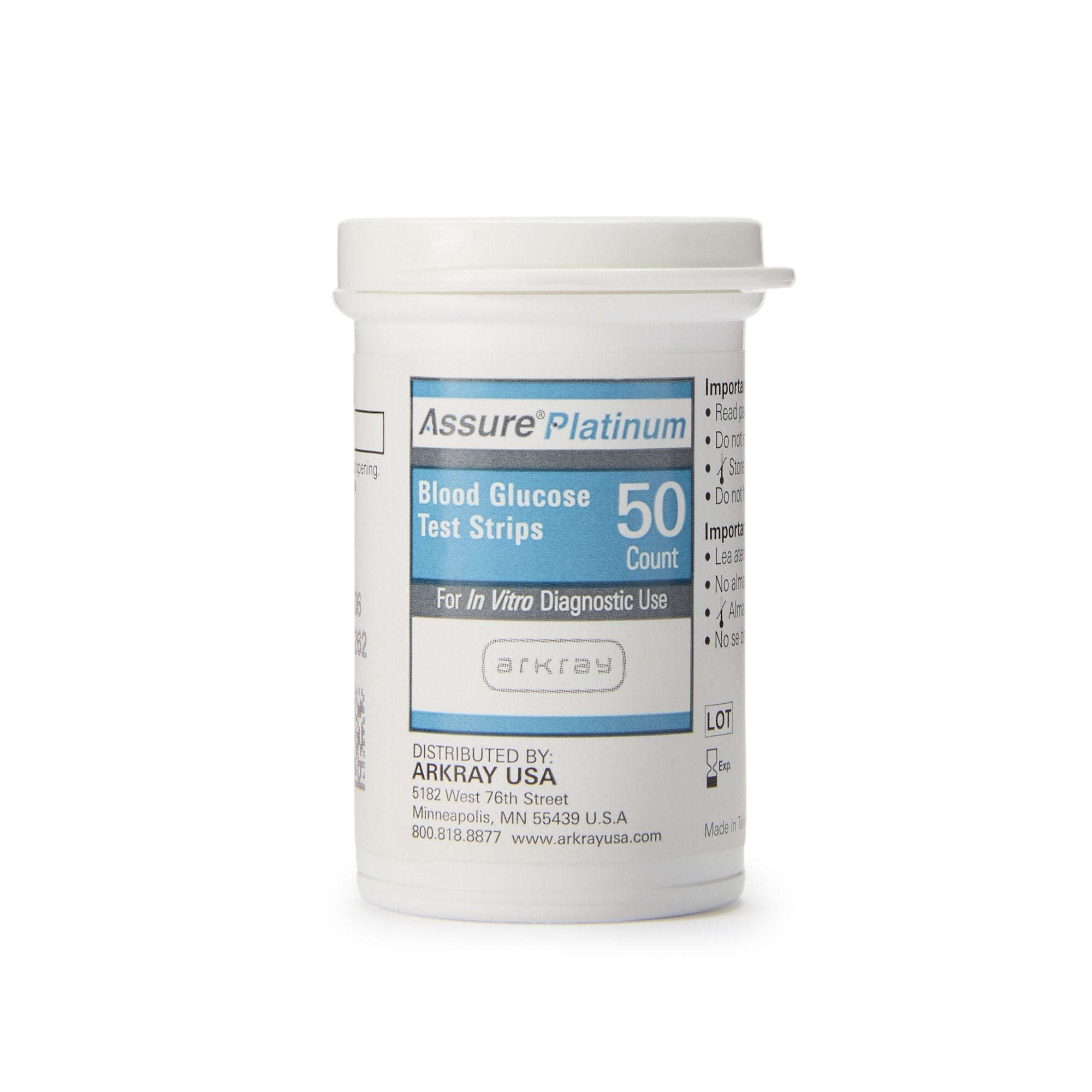 Assure® Platinum Blood Glucose Test Strips 500050