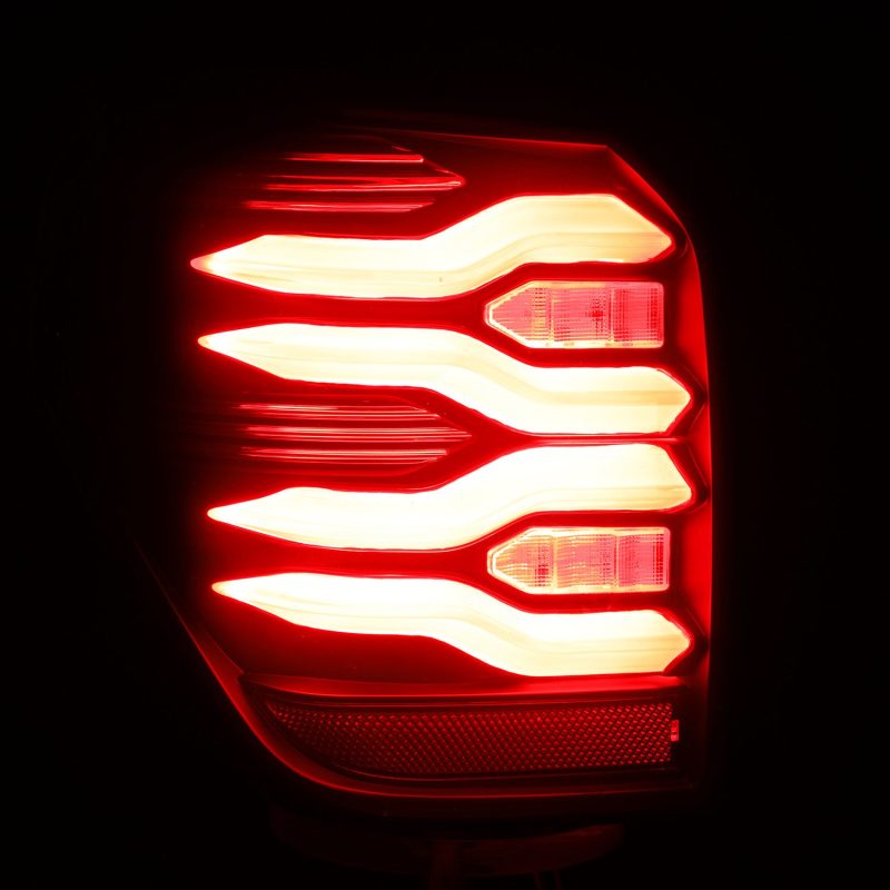 AlphaRex 10-21 Toyota 4Runner LUXX LED Taillights Blk w/Activ Light/Seq Signal 690040 *Discontinued