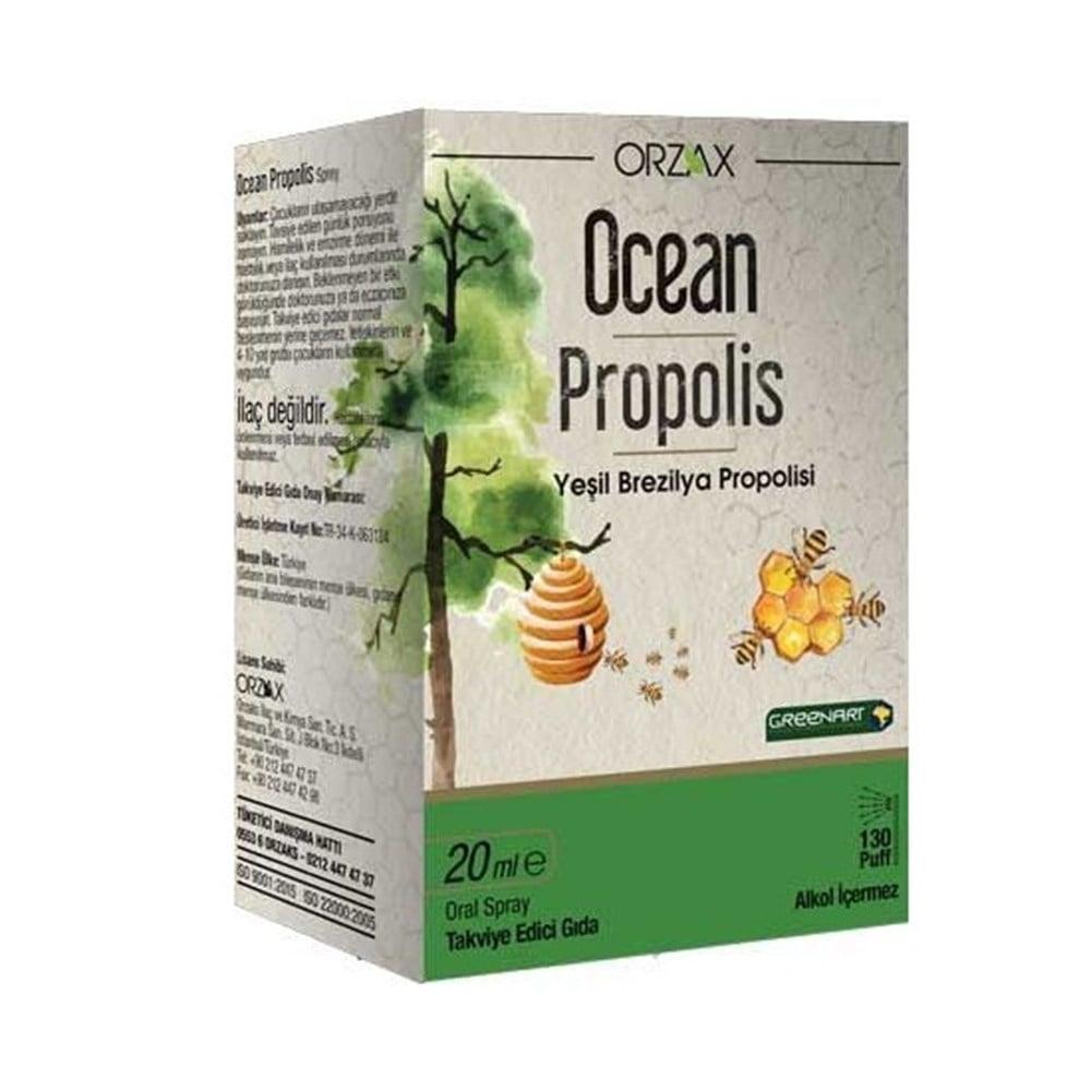 Ocean Propolis Oral Spray Supplement by Ocean - Natural Antibacterial Oral Care for Adults & Kids