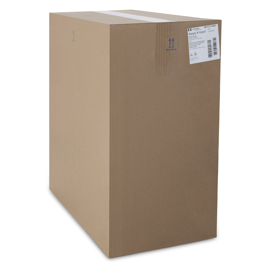 Sharps-A-Gator™ Multi-purpose Sharps Container, 3 Gallon, 20½ x 14 x 6 Inch 31314886