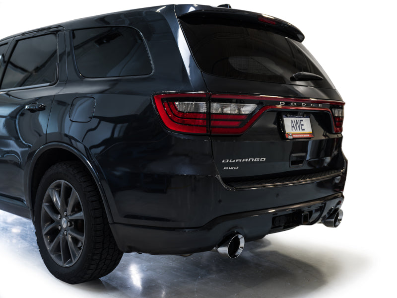 AWE Tuning 11-24 Dodge Durango 5.7L Track Edition Exhaust w/ Chrome Silver Tips 3020-32575