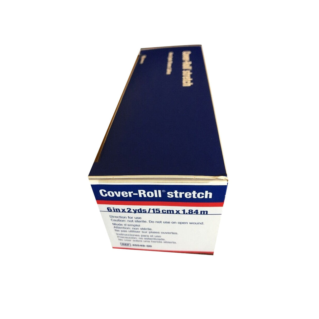 Cover-Roll® Stretch Dressing Retention Tape with Liner, 6 Inch x 2 Yard, White 45549