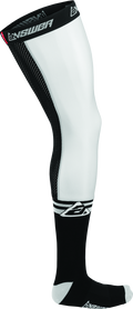 Answer Knee Brace Socks Grey/Black - Small/Medium 447237