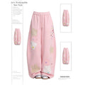 Girls Dopaminestyle Koreaninspired Wideleg Pants For Older Season