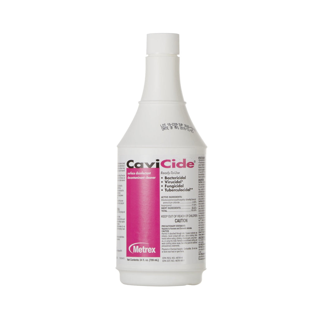 CaviCide Surface Disinfectant Cleaner, Alcohol Based, 24 oz Bottle 13-1024