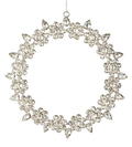 Rhinestone Wreath Ornament -