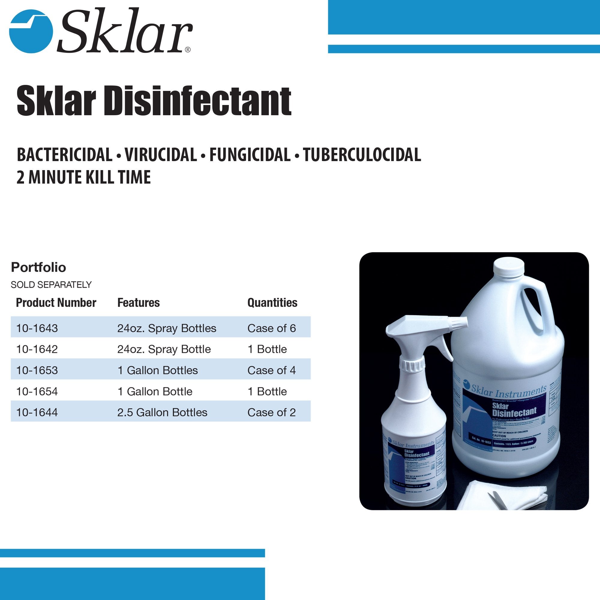 Sklar® Surface Disinfectant 10-1653