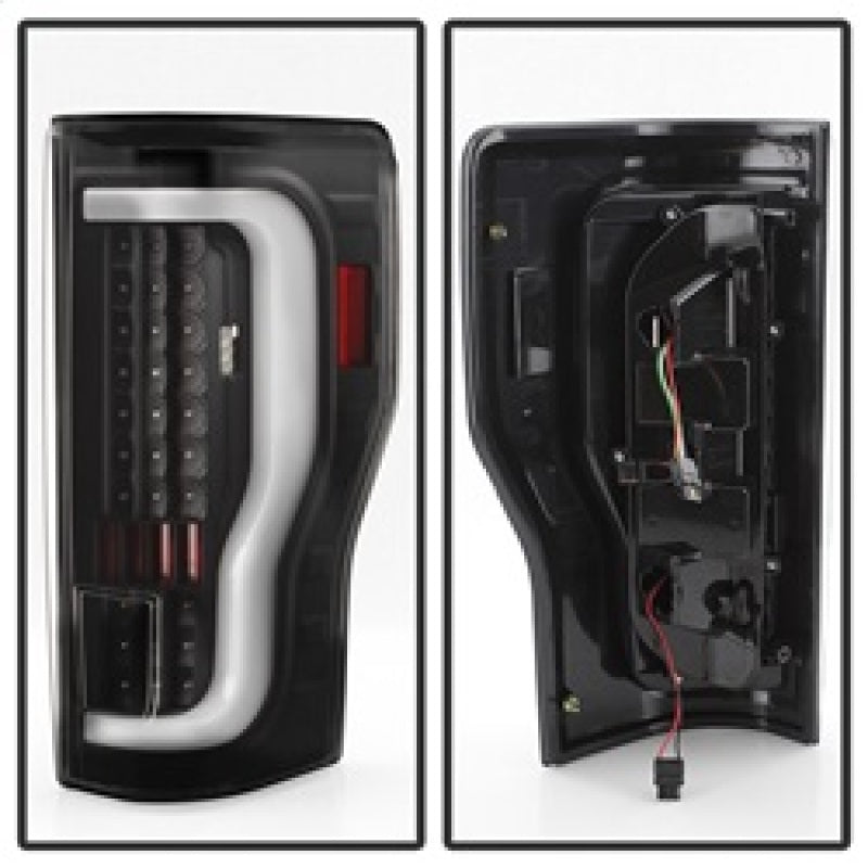 SPYDER xTune 17-18 Ford F-250 Super Duty (Excl LED Models) LED Tail Lights - Black (ALT-ON-FS17-LBLED-BK) 9041600