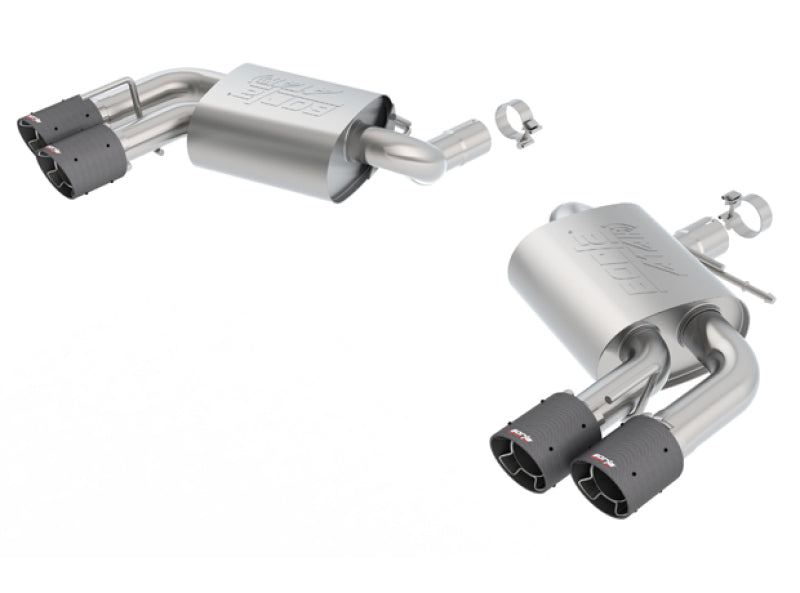 Borla 2016 Chevy Camaro V8 SS AT/MT ATAK Rear Section Exhaust w/o Dual Mode Valves 11921CF