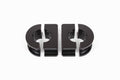BMR Suspension BMR Universal 1.25in Delrin Bushing Kit (For Billet Sway Bar Mounts) - Black SBB006