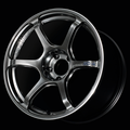 Advan RG-4 17x7.5 / +38 Offset / 4x100 / 63mm Bore / Racing Hyper Black and Ring YA47F38AHBR