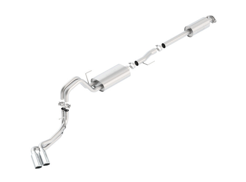 Borla 15-16 Ford F-150 3.5L EcoBoost Ext. Cab Std. Bed Catback Exhaust Touring Truck Side Exit 140617