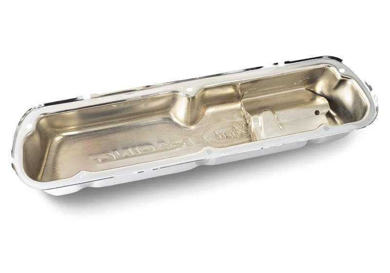 Ford Chrome Steel Valve Cover Set w/Ford Racing Logo FRD302-071