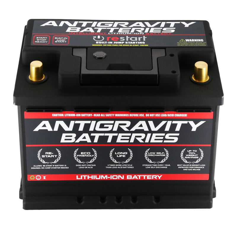 Antigravity Batteries Antigravity H5/Group 47 Lithium Car Battery w/Re-Start AG-H5-40-RS