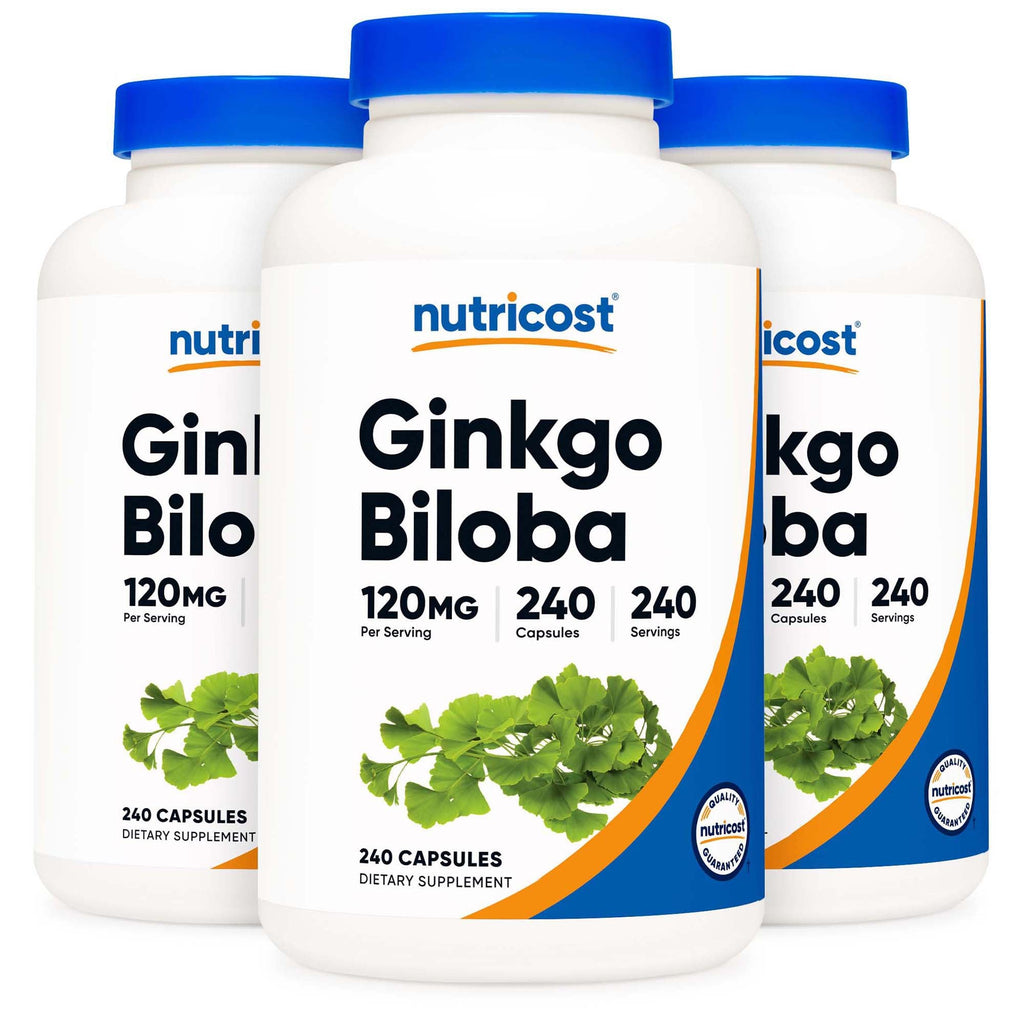 nutricost® 120 mg Ginkgo Biloba Capsules NTC016101