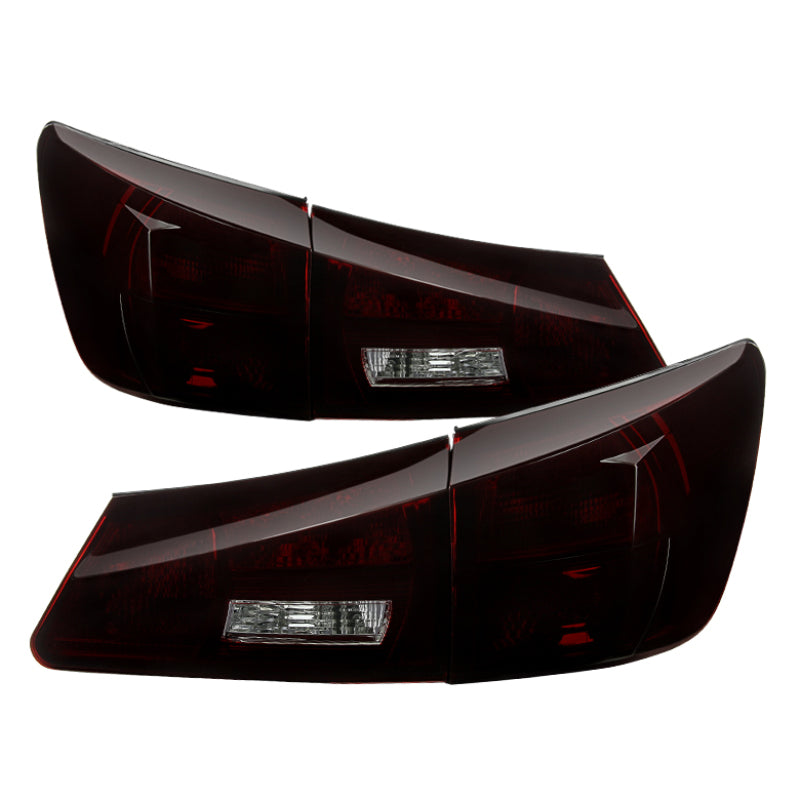 SPYDER XtuneLexus IS250/IS350 06-08 / IS-F 08-09 OEM Style Tail Lights -Red Smoked ALT-JH-LIS06-OE-RSM 9034145