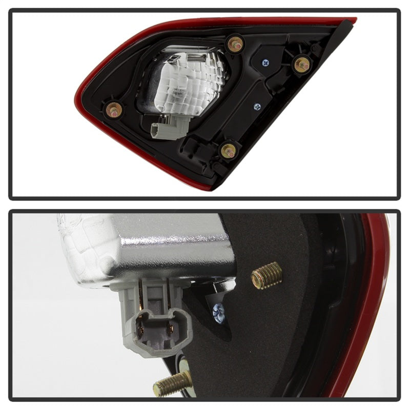 SPYDER xTune 16-18 Nissan Altima 4DR Driver Side Tail Light - OEM Inner Left (ALT-JH-NA16-4D-OE-IL) 9943027
