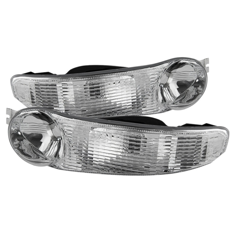 SPYDER Xtune GMC Sierra Denali 00-06 Bumper Lights Clear CBL-GD00-C 9027086