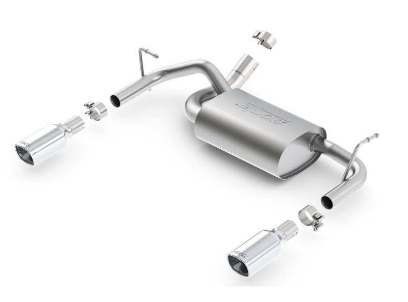Borla 12-16 Jeep Wrangler 3.6L AT/MT 4WD Single Split Rr Exit Touring Exhaust (rear section only) 11834
